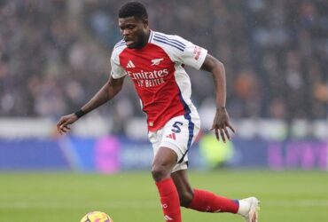 Thomas Partey, a midfielder for Arsenal, acknowledged that his performance in their 2-0 victory over Leicester wasn’t at its peak.