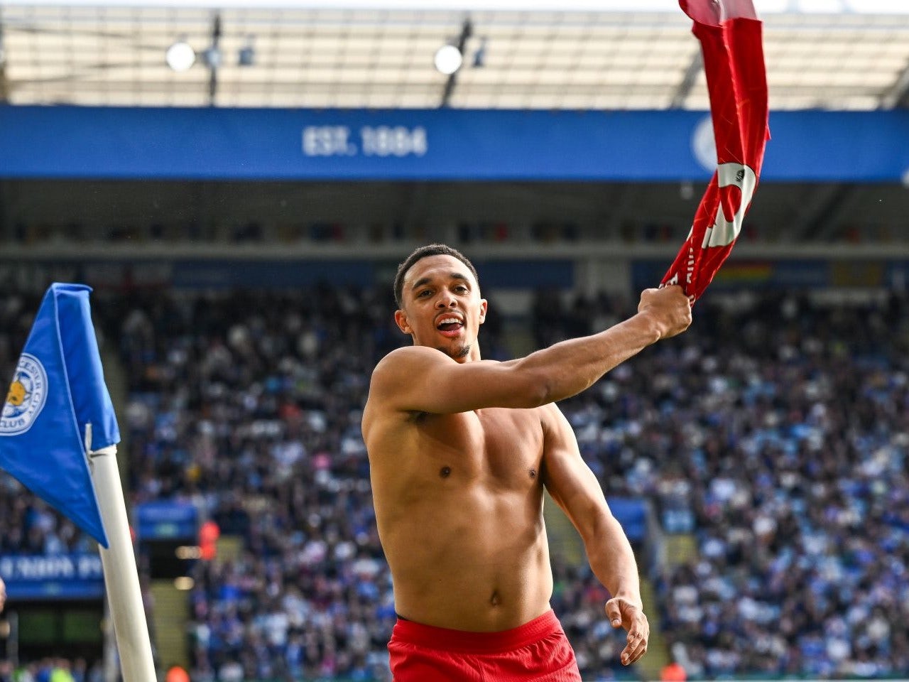 Arnold put on a fantastic final performance, scoring Liverpool’s lone goal against Leicester.