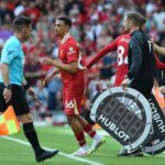 As Liverpool and Arsenal drew 2-2, Liverpool fans expressed their feelings for Trent Alexander-Arnold.
