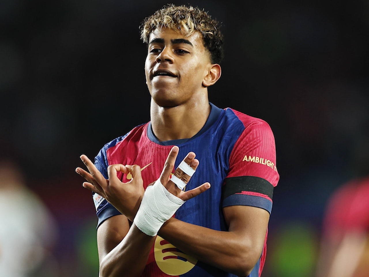 Joan Laporta provides an update on Frenkie de Jong while Lamine Yamal signs a new contract with Barcelona.