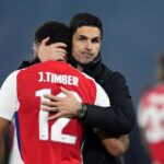 “The top team in the competition is out,” Arteta said.