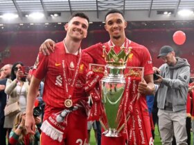 How Trent Alexander-Arnold and Andy Robertson might be replaced by Jeremie Frimpong and Milos Kerkez in Arne Slot’s succession plan