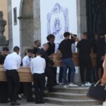 Andre Silva and Diogo Jota buried after funeral service and the Liverpool team were in attendance.