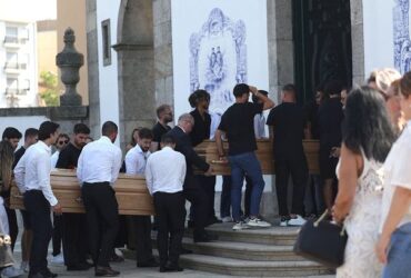 Andre Silva and Diogo Jota buried after funeral service and the Liverpool team were in attendance.