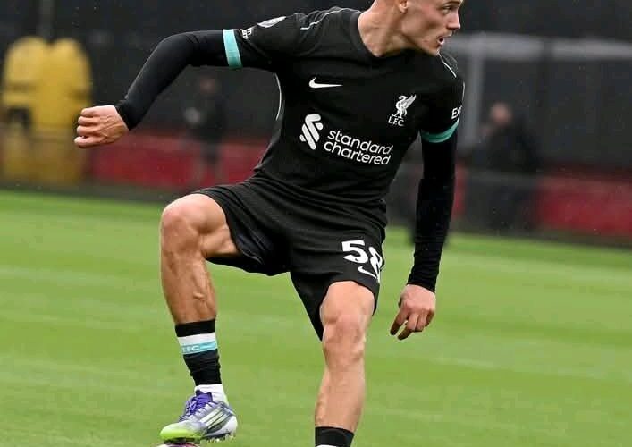 In his unofficial debut against Stoke City, Florian Wirtz recorded two assists.
